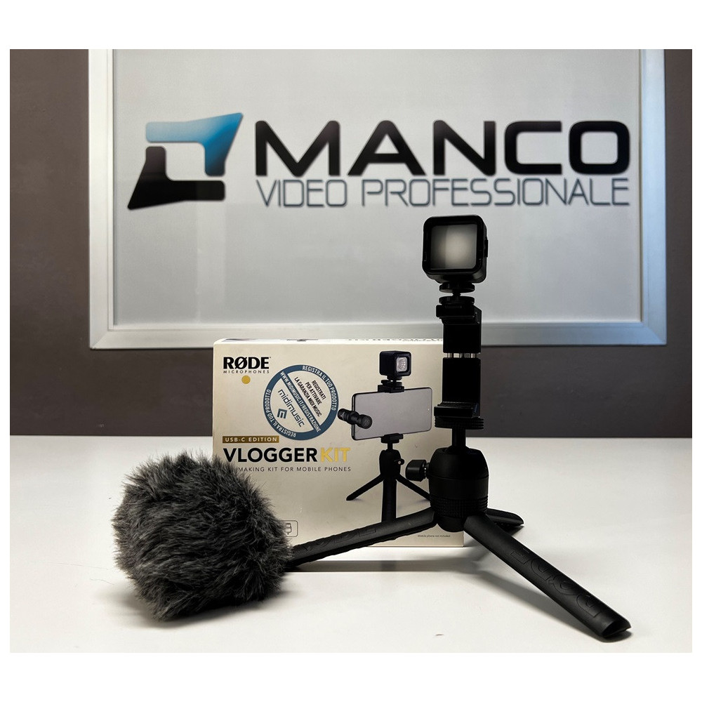 VLOGUSB RODE Vlogger Kit USB-C Edition - DEMO
