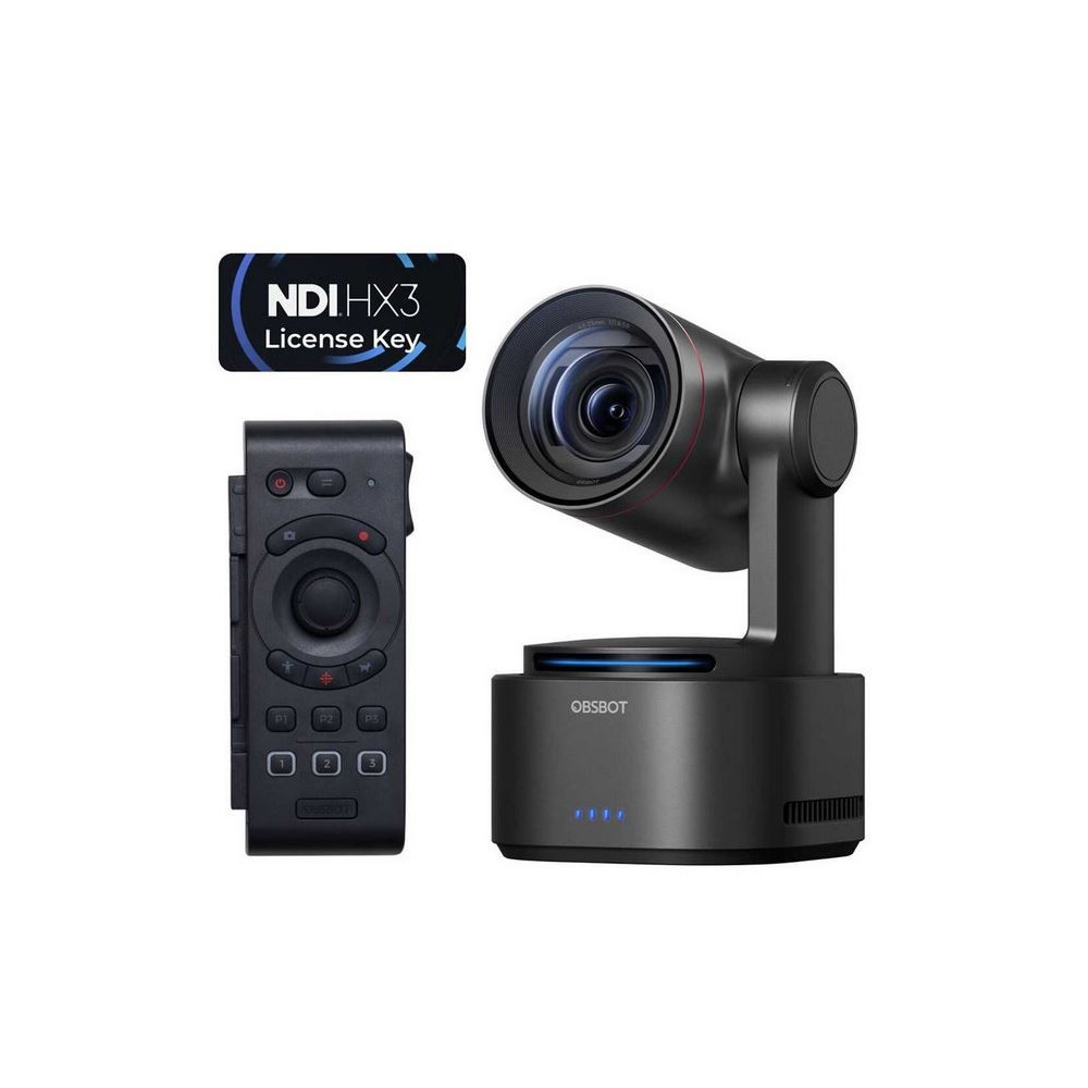 Kit OBSBOT Tail 2 con controller remoto Tail Air e licenza NDI - wwwmancoit.inlavorazione.com