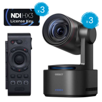 Kit OBSBOT Tail 2 (x3) con controller remoto e licenze NDI - wwwmancoit.inlavorazione.com