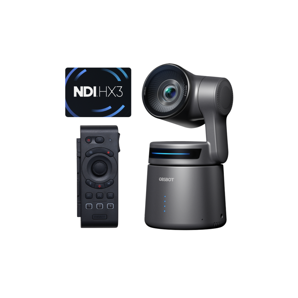 Kit OBSBOT Tail Air con controller remoto e licenza NDI - wwwmancoit.inlavorazione.com