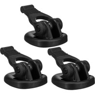 Kit 3 piedini in gomma per treppiedi con doppio puntale Manfrotto