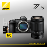 Nikon Z5 + NIKKOR Z 24-200mm + SD 64GB Lexar 667X Pro - wwwmancoit.inlavorazione.com