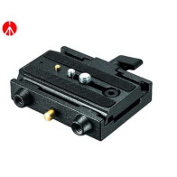 Adattatore Manfrotto con piastra scorrevole a sgancio rapido