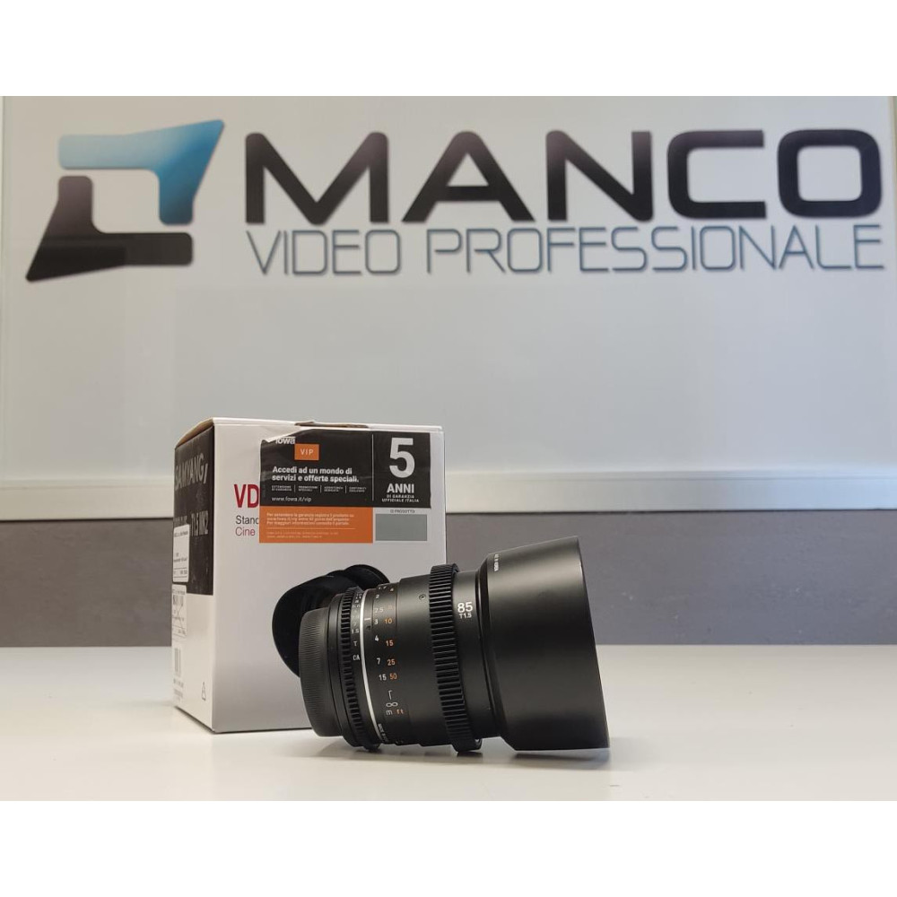 Samyang obiettivo 85mm T1.5 MK II Canon EF - USATO