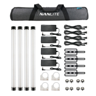 Kit di 4 luci Nanlite Pavotube II 15 X NL-PTII15X-K4 - wwwmancoit.inlavorazione.com