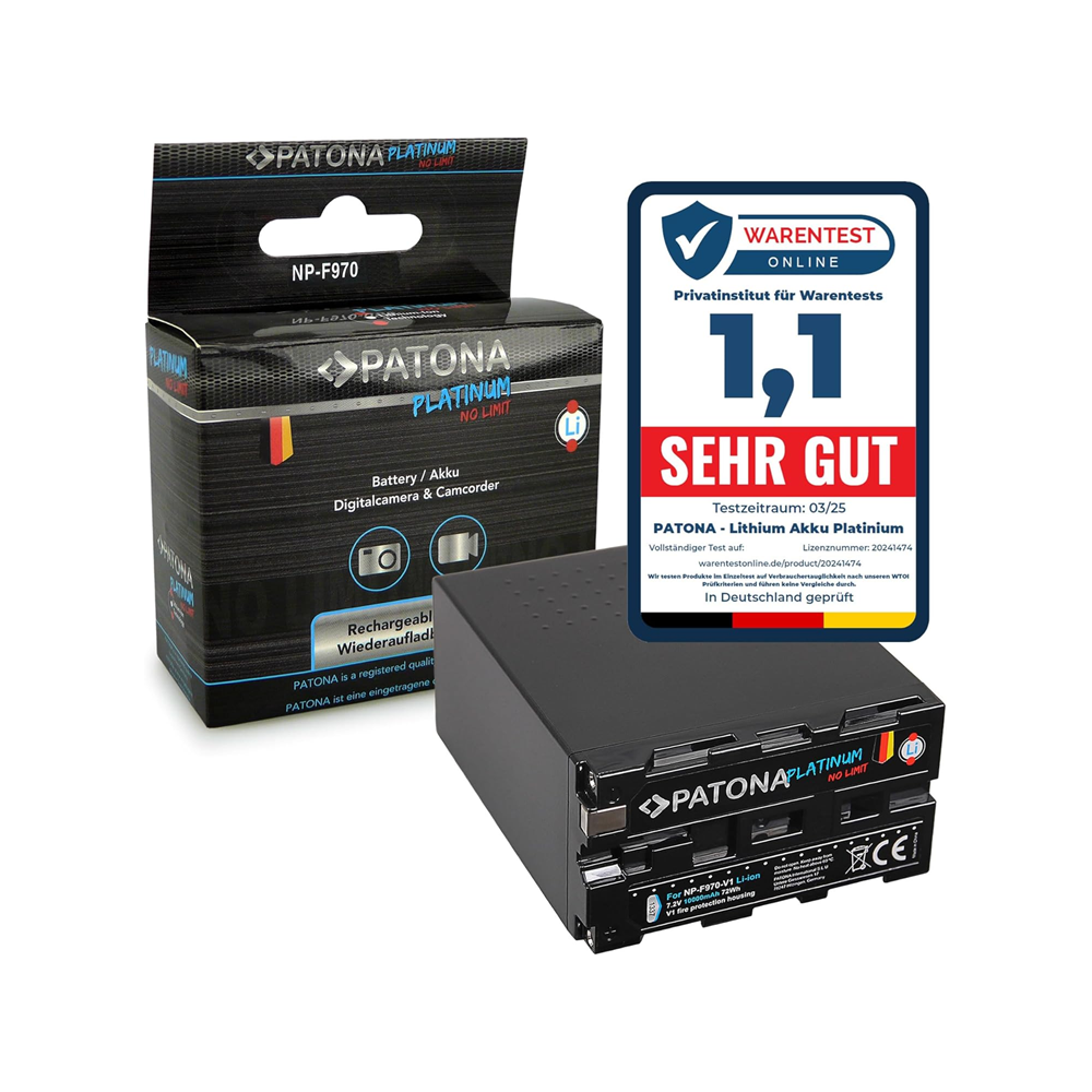 Batteria PATONA 1337 Platinum NP-F970 - wwwmancoit.inlavorazione.com