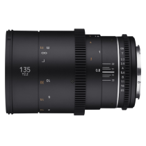 Samyang 135 mm T2.2 VDSLR MK II MFT cine lens  - wwwmancoit.inlavorazione.com