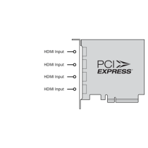 DeckLink Quad HDMI Recorder Blackmagic scheda PCIe - wwwmancoit.inlavorazione.com