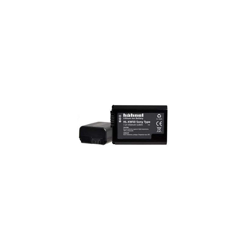 Batteria Hahnel per Sony capacità 1000mAh - 7,2V - 7,2Wh (NP-FW50), Manco Videoprofessionale