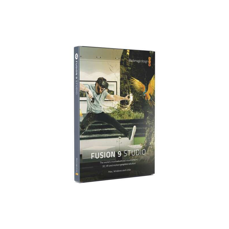 Blackmagic Design Fusion 9 Studio Compositing software - DV/STUFUS