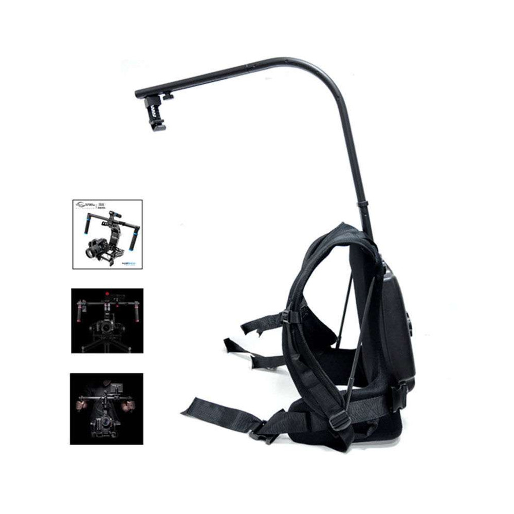 DS Rig 1 - 6kg per 3 assi Gyro steadicam adatto per Camcorder, Axis Gimbal, Gyro steadicam - Peso netto 4Kg