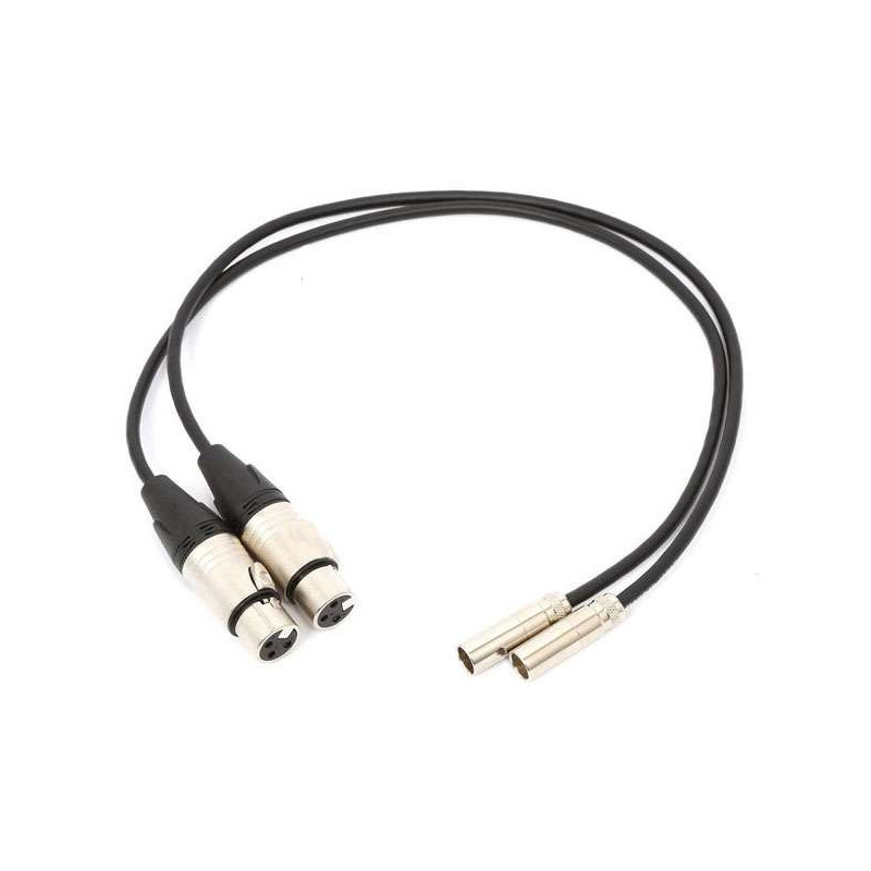 Blackmagic Design Mini XLR Cable per Video Assist 4K 7" (Kit di 2)