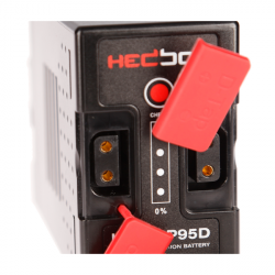 HED-BP95D HedBox batteria al litio 14,4V 6700mAh USB - Dtap per Sony BPU
