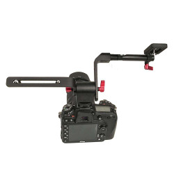 BILATE Digitalfoto braccetto bilaterale a tre attacchi per accessori DSLR, CAMERA