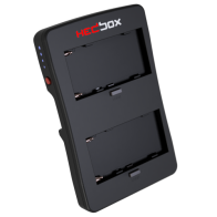 HBP-NPF HEDBOX Piastra V-Lock per 2 batterie NPF Sony