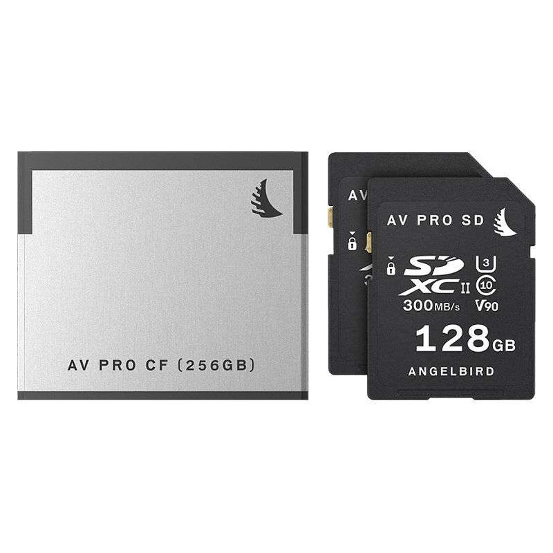 MP-C200 MATCH PACK CANON C200 1xCF+2xSD Angelbird pacchetto combinato 512GB per  Canon EOS C200